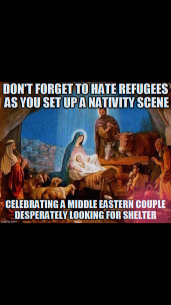 Come on, christians, you know you would've called ICE. 😂😂😂 . . . #hypocrisy #christians #nativity #refugee #biblestories #funnymemes #biblememes #itsajoke #humortiktok #racismawareness #chosenfamily❤️🧡💛💚💙💜 #liberalsoftiktok #Democrats #lovenothate #welcome #welcometoamerica #immigrants #jesuswasntwhite #thebibleisfiction #getreal #heathen #pagan #witchesoftiktok #fyphumorシ #fyppppppppppppppppppppppp #cbaxyz 