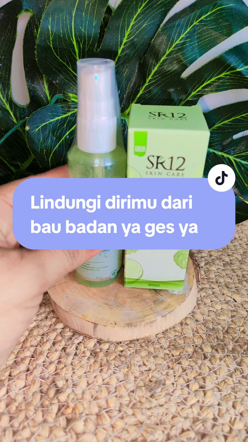 yuk gaes lindungi dirimu dari bau badan tidak sedaaap  #deospray #baubadanhilang #baubadan #sr12herbalskincare #sr12skincare 