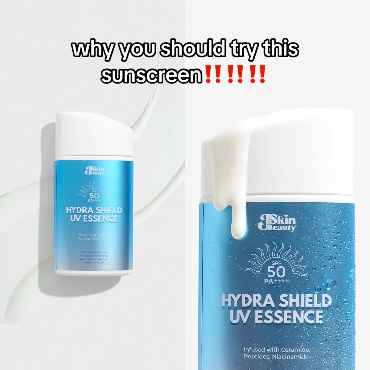 she's here to shield your skin🔆 #fyp #hydrashield 