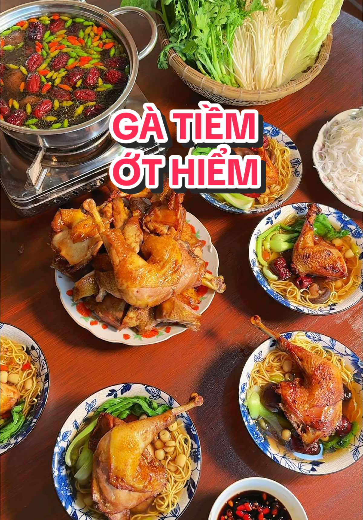 Cách nấu gà tiềm ớt hiểm #kenhcuamy 