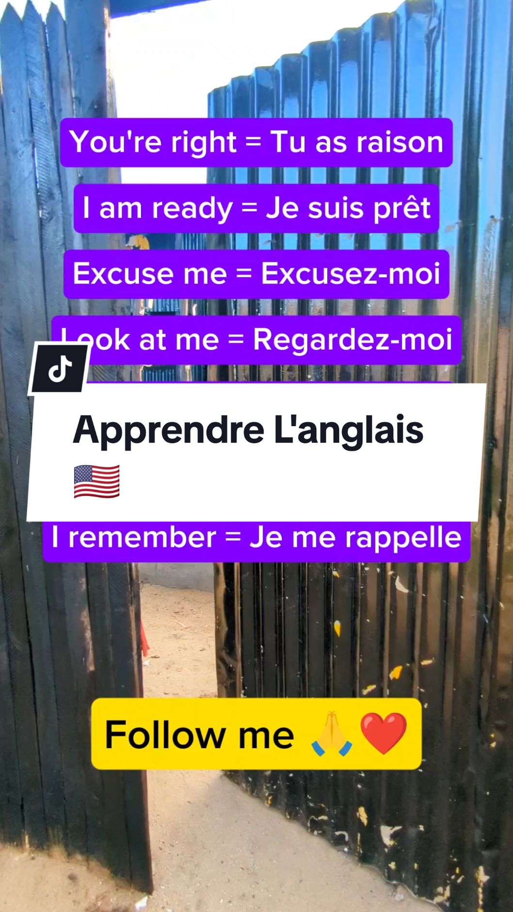 Améliorer votre Anglais 🇺🇸  #vocabulary #anglaisvsfrancais #education #expression #anglaisfacile #LearnOnTikTok #languagelearning #english #language #learn #tik_tok 