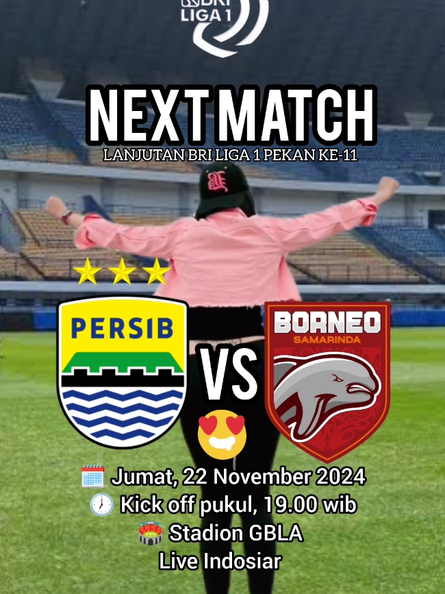 kembali ke habitat  next match  Persib vs Borneo Fc  lanjutan BRI liga 1 Pekan ke-11. Jumat 22/11/24 || 19.00 wib stadion GBLA  live Indosiar #persibbandung #briliga1 #persibvsborneo #persibday 