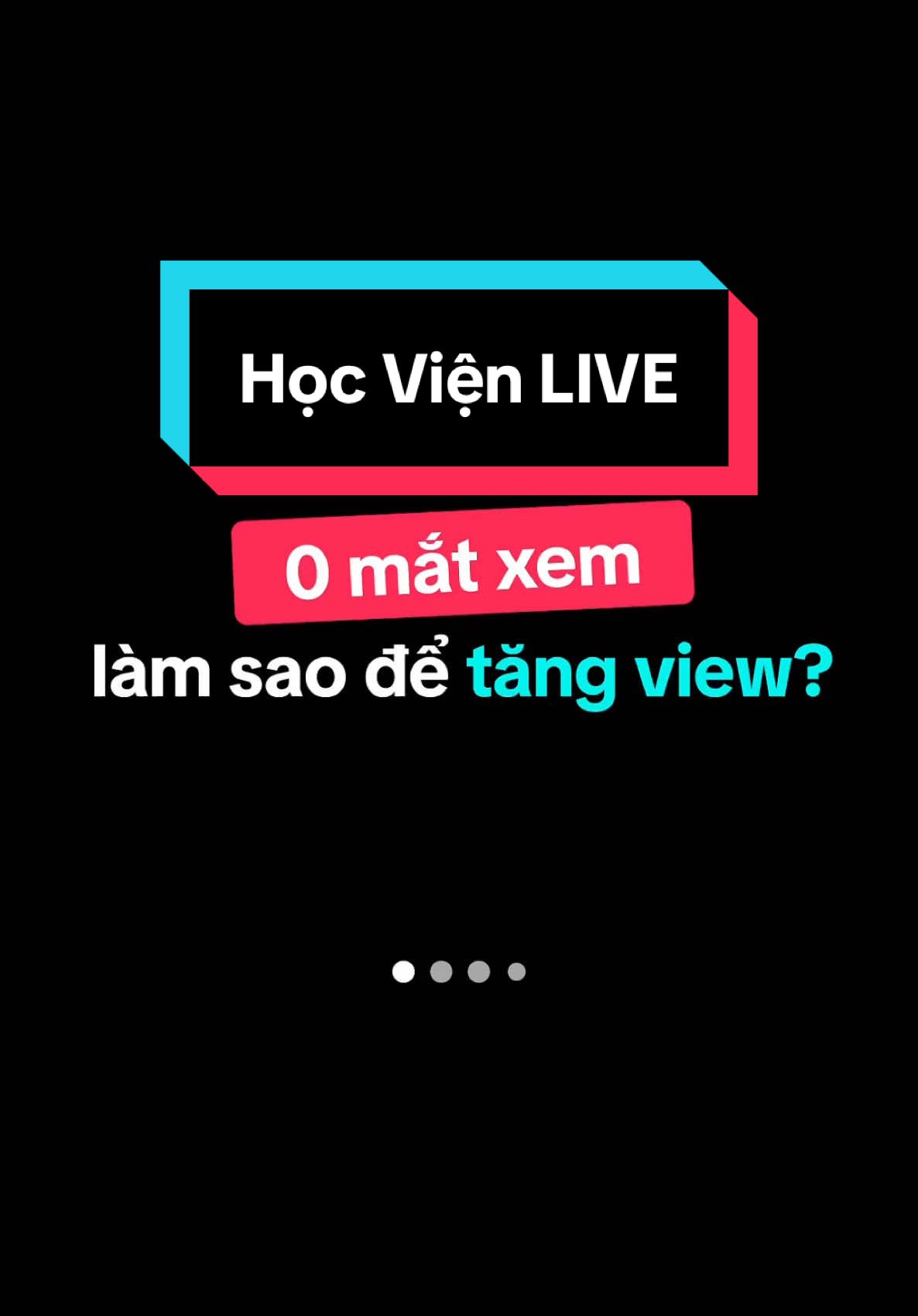 Bạn có biết những công cụ giúp phiên LIVE có nhiều người xem hơn? 👁️‍🗨️