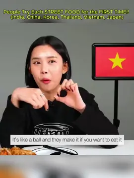 People Try Each STREET FOOD for the FIRST TIME!! (India, China, Korea, Thailand, Vietnam, Japan) #foryou #country #name #difference #realcrime #british