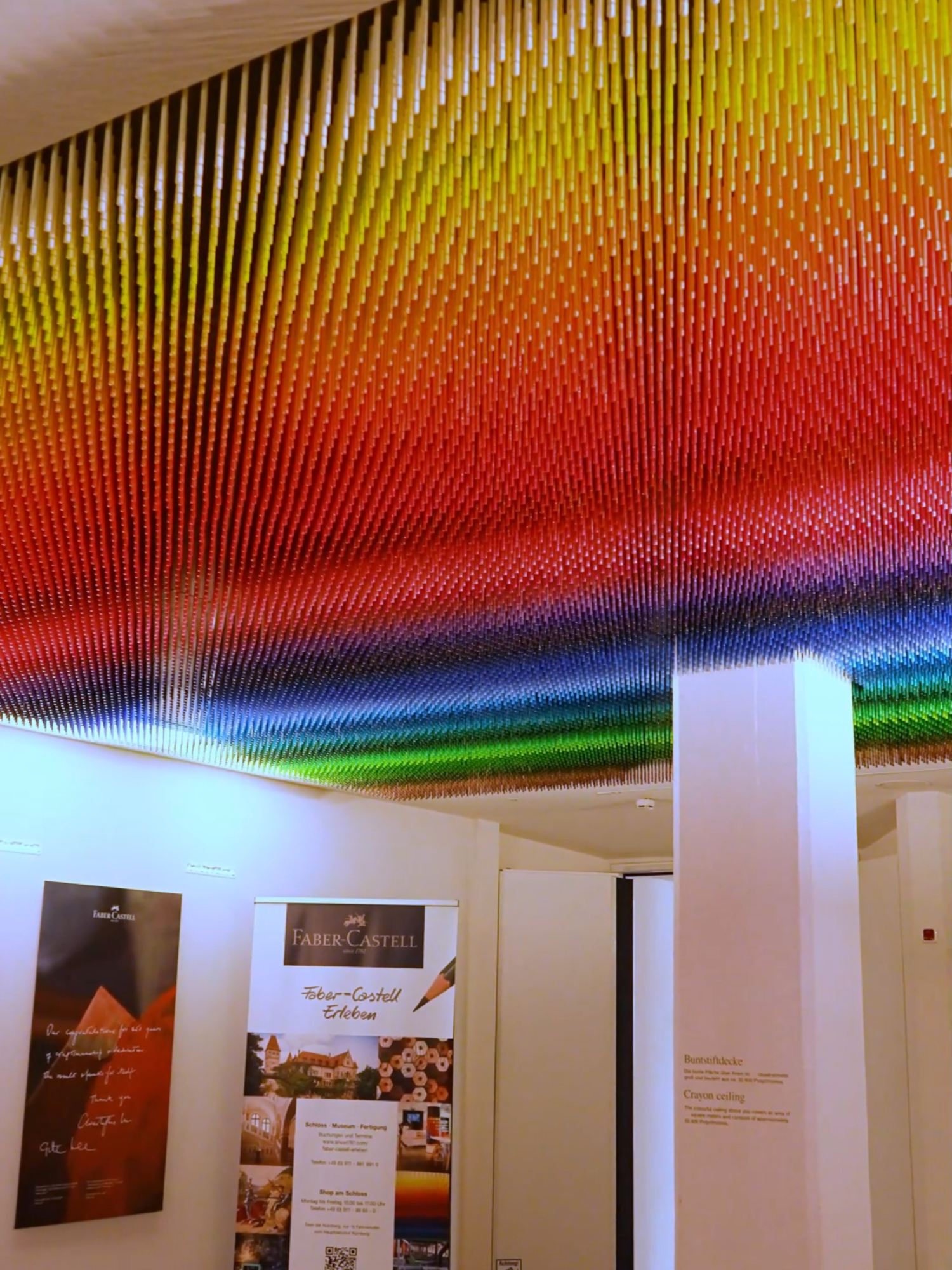 Step into our visitor center and embark on a journey through the rich history of Faber-Castell. Learn about our commitment to sustainability and be amazed by the unique pencil-made ceiling, a true testament to our dedication to creativity and the environment.​ Book your visit today. Detail is in our website via the link in bio. #FaberCastell #FaberCastellExperience #VisitorCentre