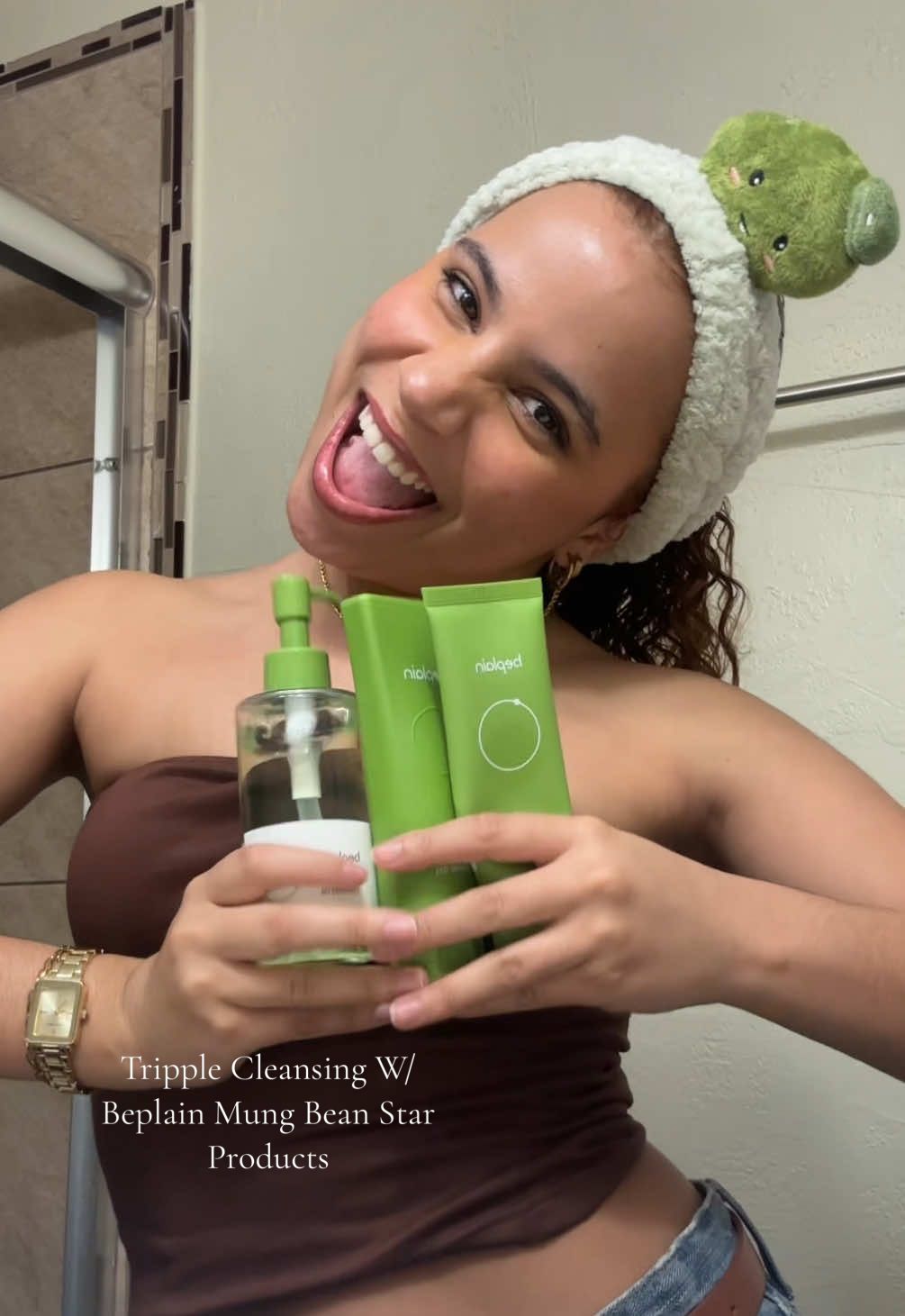 Even my boyfriend steals these from me!    ✨Don’t miss out! Up to 20% OFF Beplain Mung Bean Star Products on Amazon this Black Friday & Cyber Monday! Grab yours before they’re gone! 💚 @beplain.us #beplain #POREfidence #mungbean #glassskin #exfoliant #gifted #ad 