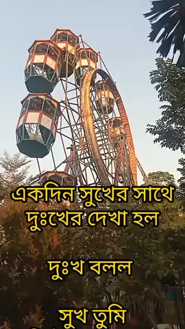 একদিন সুখের সাথে দুঃখের দেখা হল,,, #sortvideo