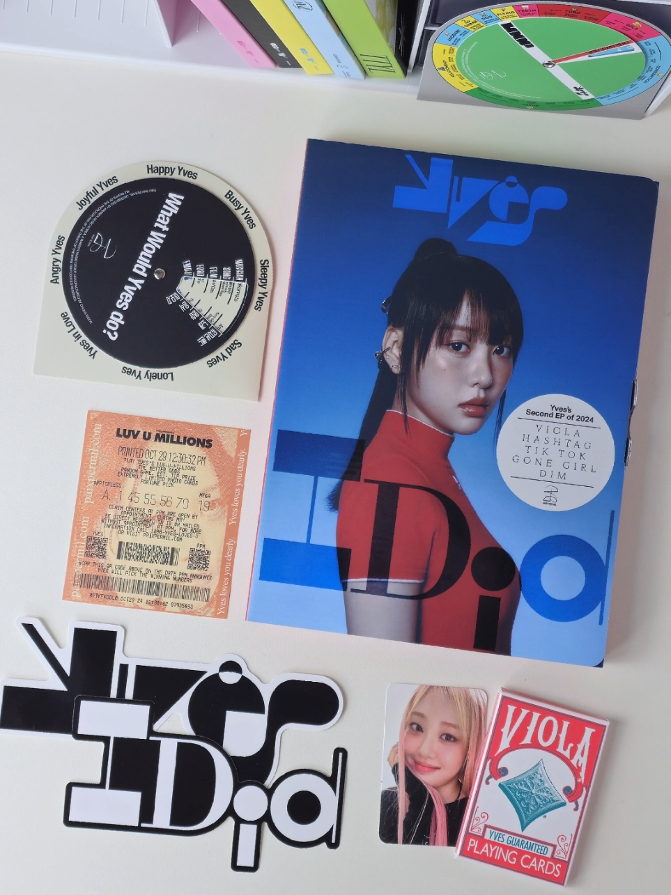 🍒#Yves 2nd EP #I_Did album unboxing!! Yess, HASOOYOUNG DID IT AGAIN!❤ #Viola #이브 #loona #stanloona #pinterest  #kpopunboxing #loonaorbits  @yves___official 