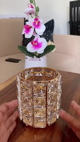 #crystaljeweldiamondpencilpot #makeupbrushholder #decoration #deskorganizer #pencilpot #musthave #goldpot #fyp #ItsMeAnnaMae #palaweñia 