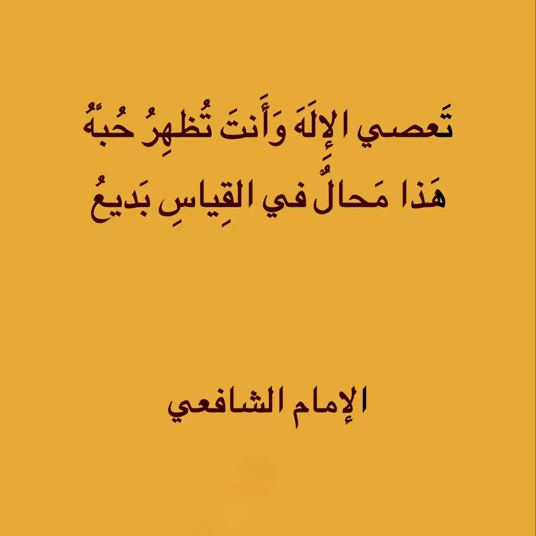 #قصيد #شعر #اللغة_العربية #الإمام_الشافعي_رحمه_اللّه #دواوين 