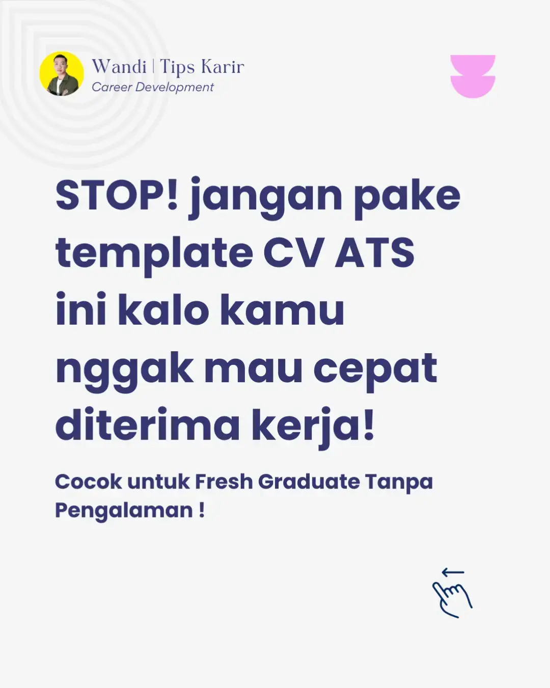 Peluang dipanggil interview dipengaruhi template CV yang kamu gunakan, klik link di bio aja ya kalo mau dibantu dibuatkan CV nya! #ats #cvatsfriendly #curriculumvitae 