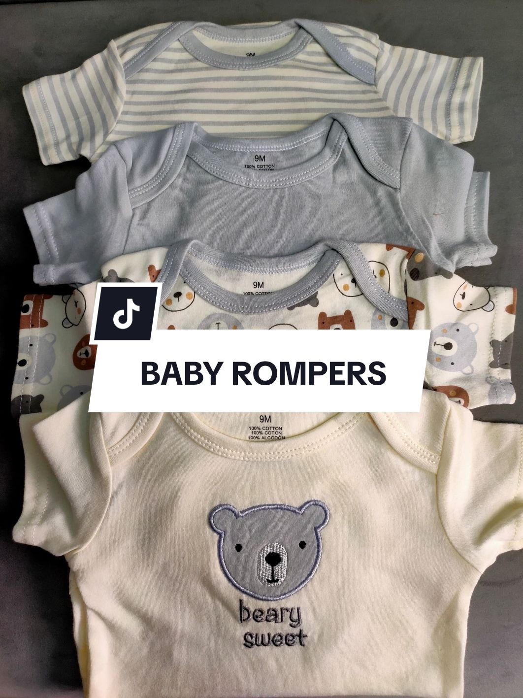 𝗖𝗨𝗧𝗘 𝗕𝗔𝗕𝗬 𝗥𝗢𝗠𝗣𝗘𝗥𝗦 👶🏻 Hi, ada yang tengah cari rompers untuk baby ke?  Haa,mai singgah sini 👋🏻 Rompers dari KIDDIEZOOM ni semuanya cantik2 tau! Kualiti kain pulak memang best lah,sesuai dengan kulit baby! Cepat2 korang tekan beg kuning sekarang. #rompers #babyrompers  #rompersbaby #baby  #bajubaby #bajutidurbaby  #ootdbaby #ootdforbaby  #fypage #fypviral #fypp  #fyppppppppppppppppppppppp 