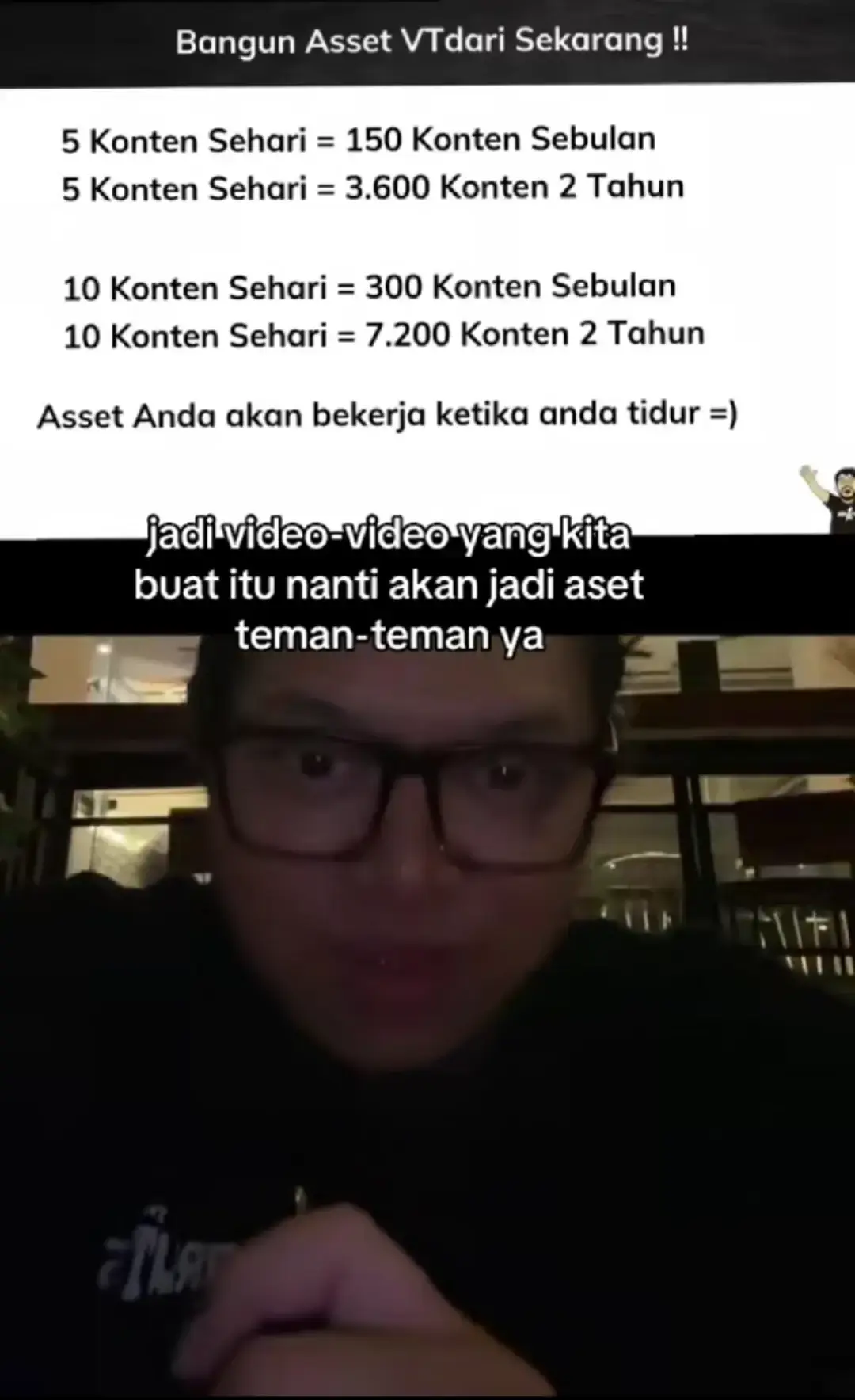 karena kita gatau vt mana yg bakalan menghasilkan, jdi ttp semangat ngonten ya🥰🥰🥰 #affiliate #affiliatortiktok #affiliatetiktok #affiliatemarketingforbeginners #affiliatetiktokshop #affiliatepemula #affiliatetips 