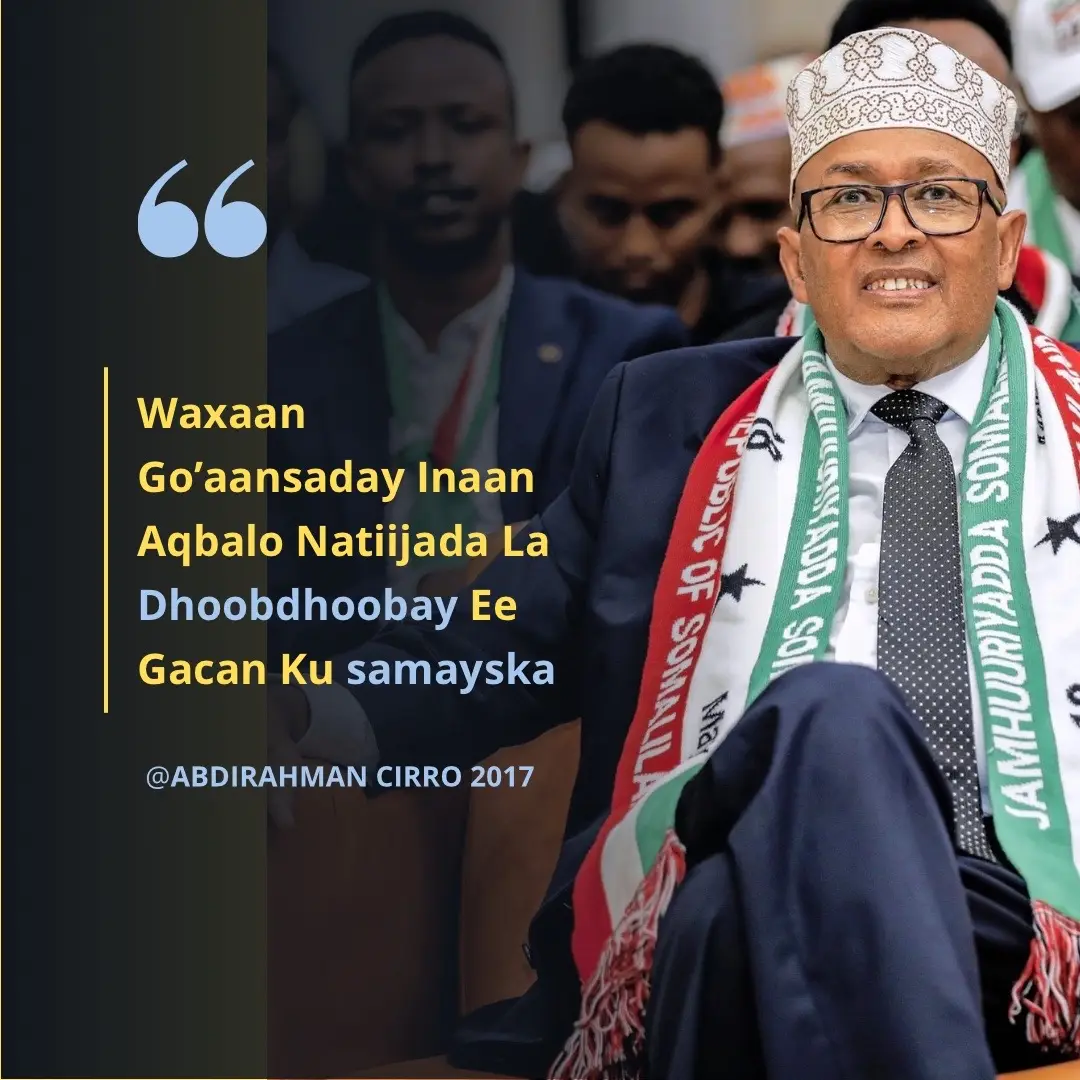 Hadaladii labada Hogaamiye markii Ay Dhaceen Doorashada