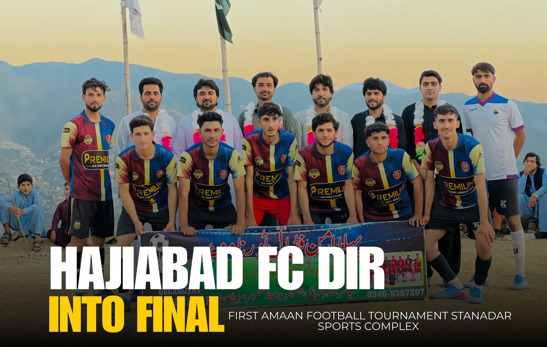 🏆پہلا آمن فٹبال ٹورنمنٹ ستاندار سپورٹس کمپلکس 🏆 The Grand Final 🏆 After 55 teams, 40 thrilling matches, and countless unforgettable moments, the journey comes to its grand finale! 🏆 Join us for the epic Final of the First Aman Football Tournament on Friday, November 22, at the Stanadar Sports Complex. Watch the two best teams in Lower Dir play their best game. ⚽🔥 Don't miss it, we will see you in the ground.