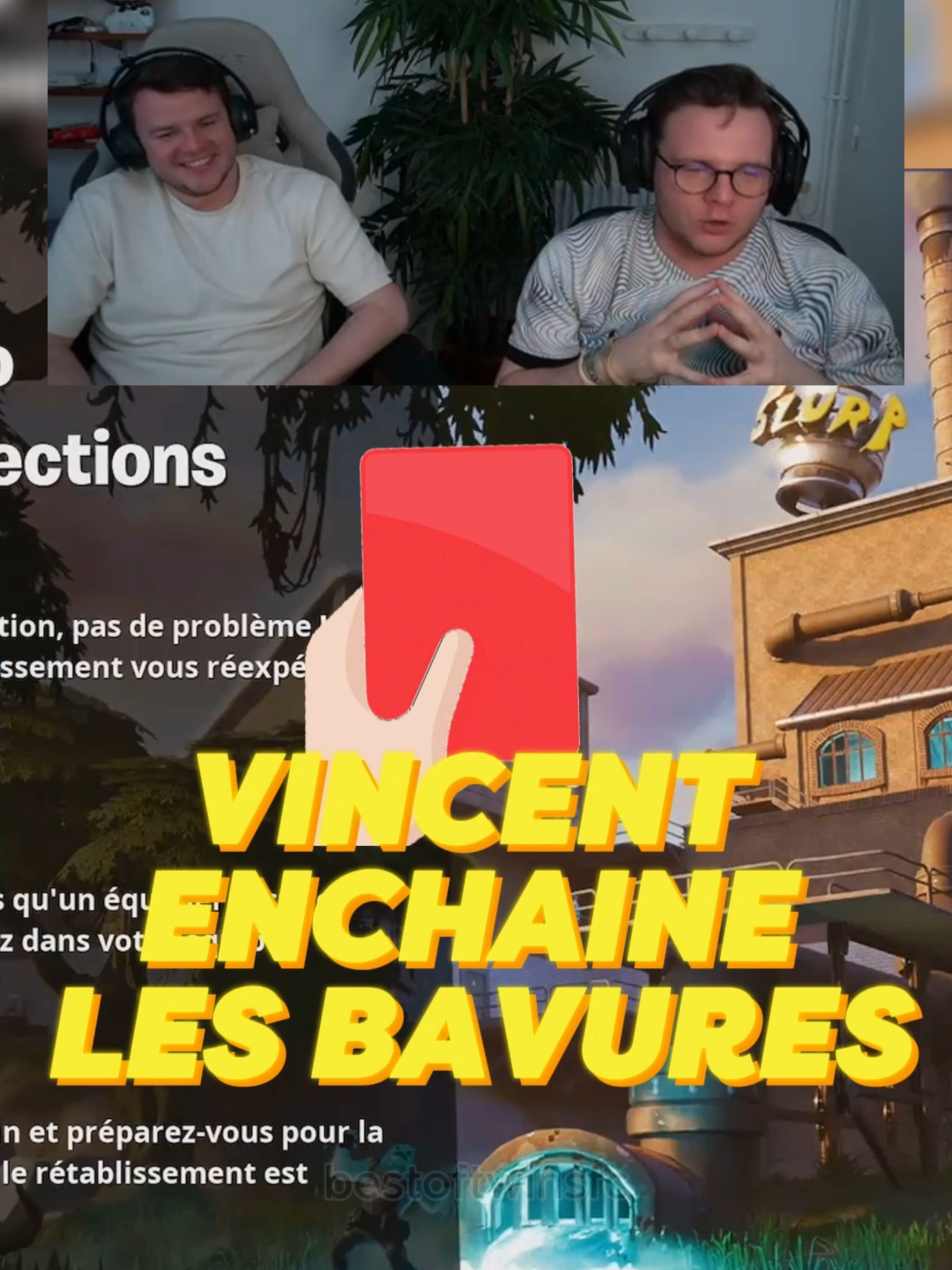 Vincent enchaîne les bavures sur Fortnite ! Il finit par prendre le carton ! #fortnite #eafc25 #fc25 #fc25ultimateteam #fut25 #fifa25 #twinsfifa @twinsfifahd