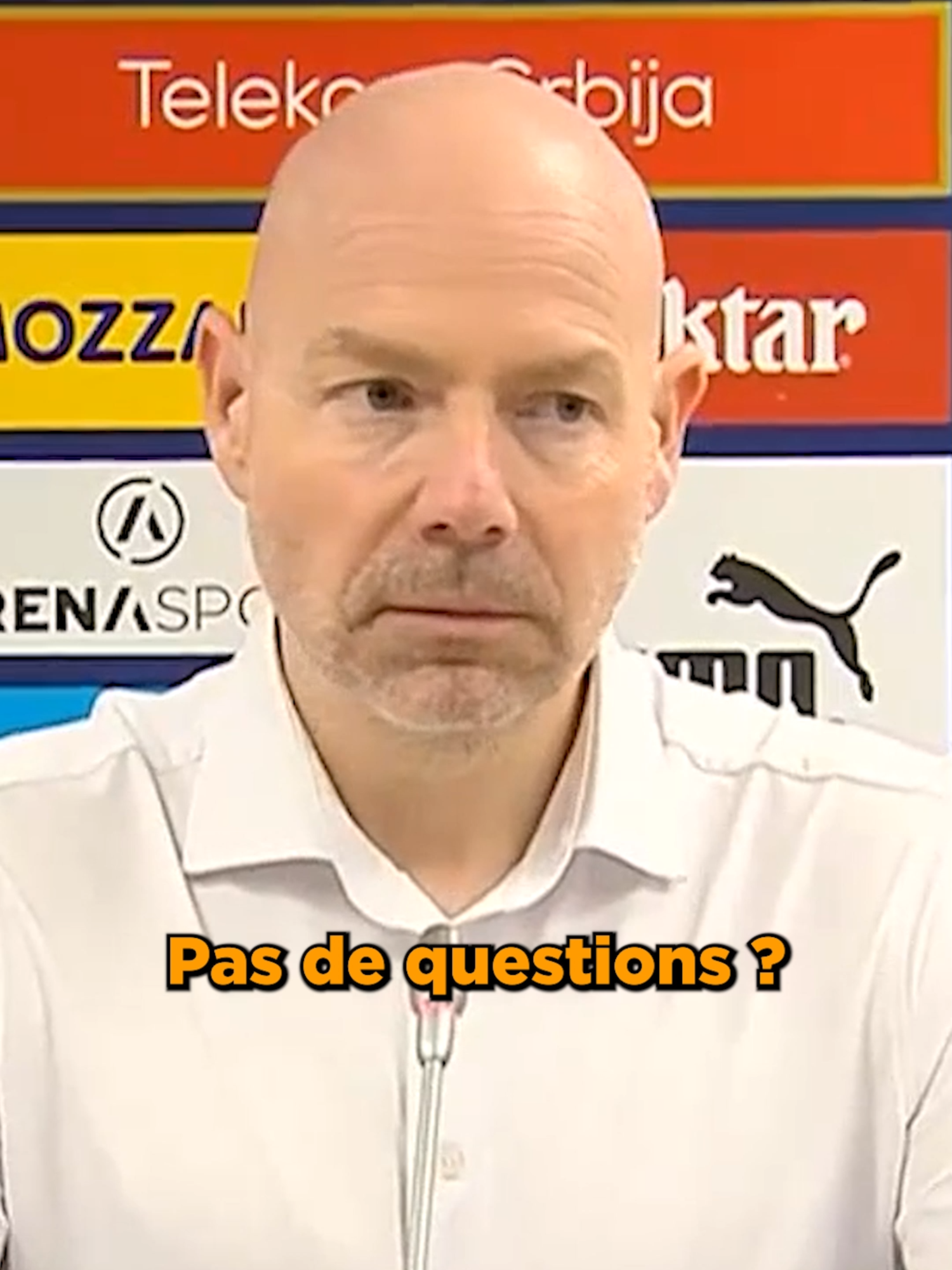 😂 La conférence de presse la plus courte du monde, personne ne veut poser de questions ! #football #Soccer #beINSPORTS #Interview
