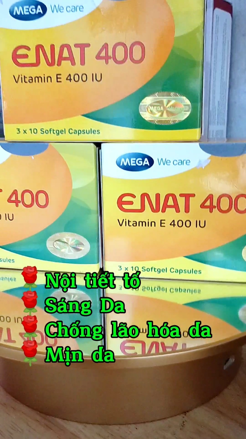 ENAT 400 không thể thiếu cho phụ nữ . Cung cấp độ ẩm cho da, Tăng nội tiết tố, Cho da sáng đẹp ,mịn da. #enat400#thinhhanhtiktok #xuhuong #thuocbosung #vitamin 