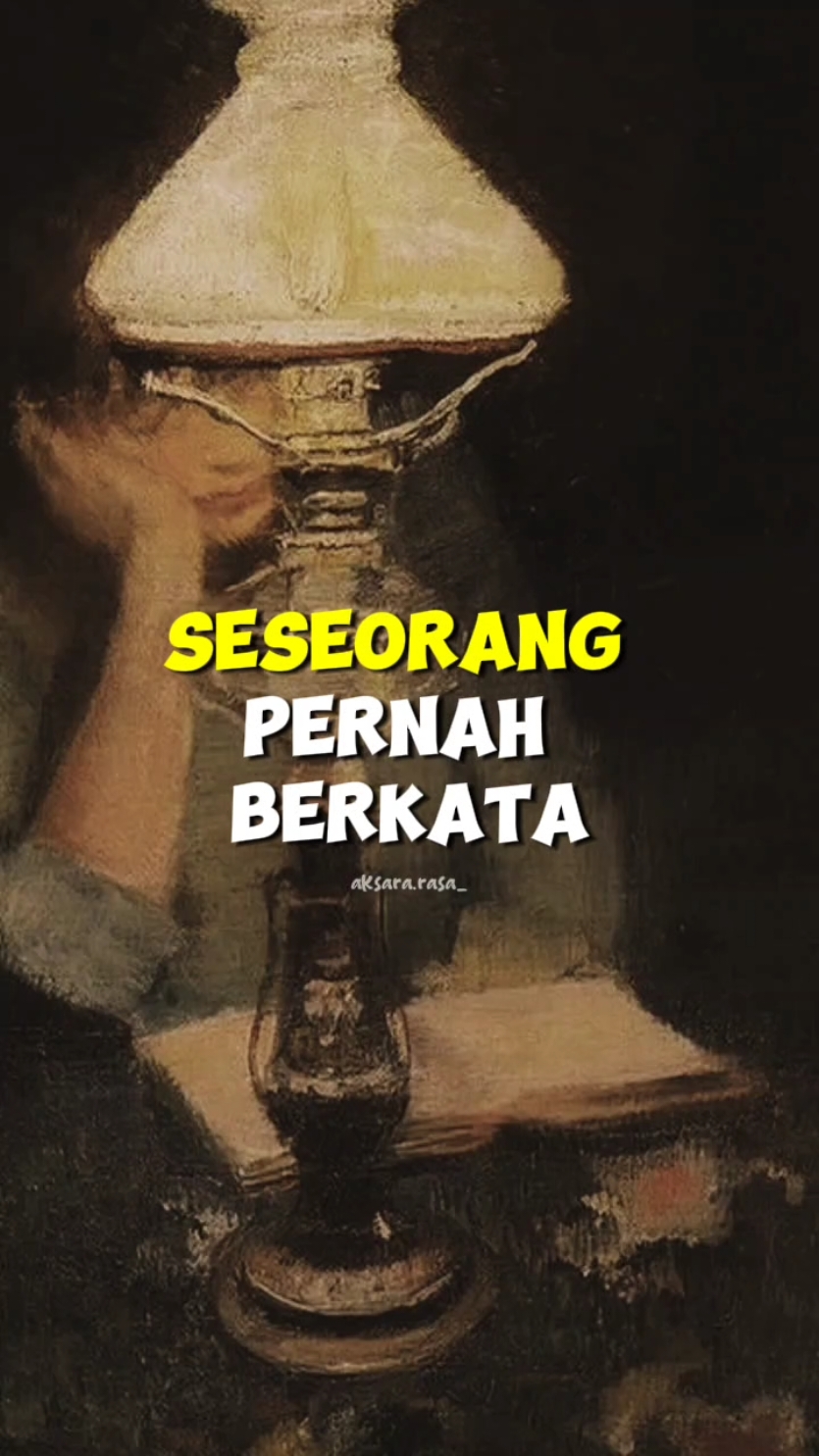 Ketulusan cinta tak pernah berkurang, bahkan ketika dunia menjadi sunyi. #aksararasa 