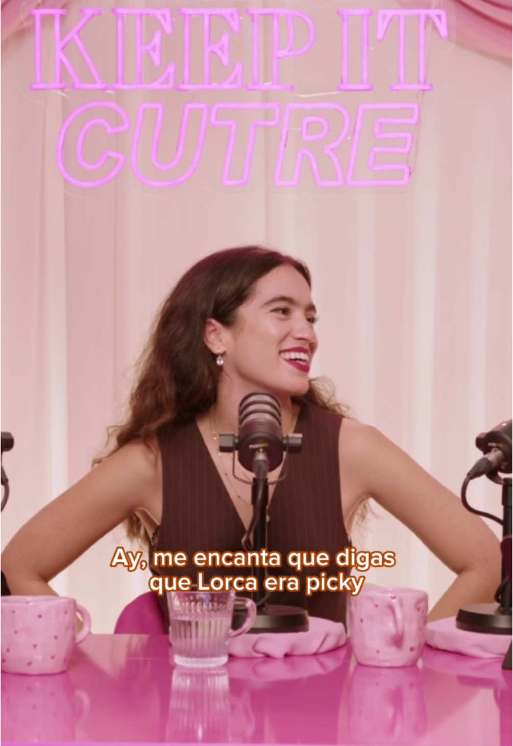 Lorca sería invitado estrella en #keepitcutre , como lo ha sido nuestra @Patricia Fernández 🌙 