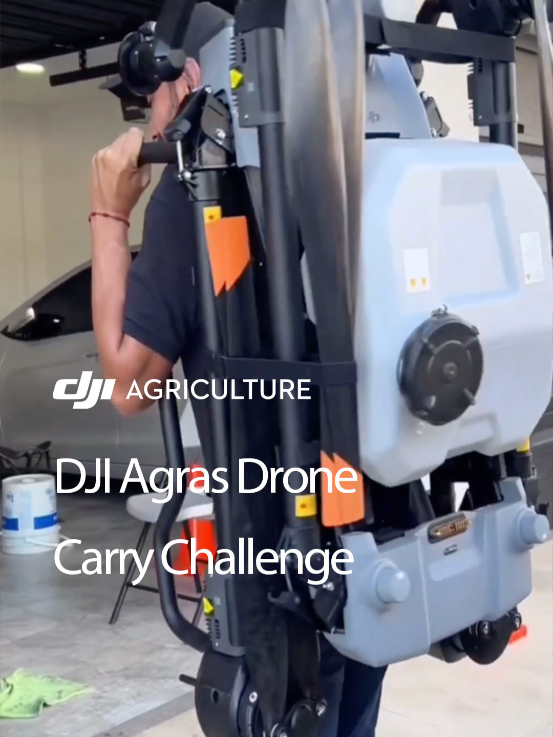 Can you carry an Agras drone on your back? 🎒💪  Show us with #AgrasCarryChallenge, tag a fellow pilot and DJI Agriculture. Let's see who's got the best moves! #AgrasT50#AgrasCarryChallenge #DJIAgriculture #AgrasCarryChallenge *Safety Reminder: Before carrying, please completely empty the tank to avoid any liquid dripping.