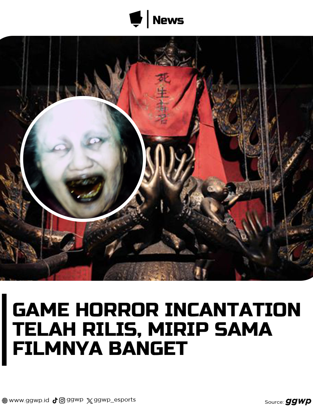 Ada yang udah nyobain main gamenya? #game #gaming #horror #horrorgame #incantation #serunyaditiktok #semuabisaditiktok #TikTokImpact #gamingontiktok #serunya17an #WomenInGaming #WhattoPlay