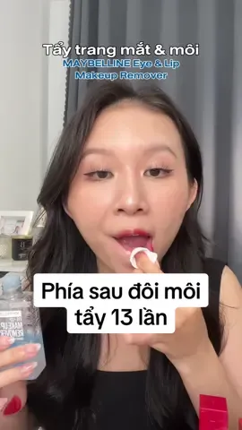 Đôi môi thắm đượm dầu😂 #chouchinchan #miniluoism #taytrangmatmoimaybelline 