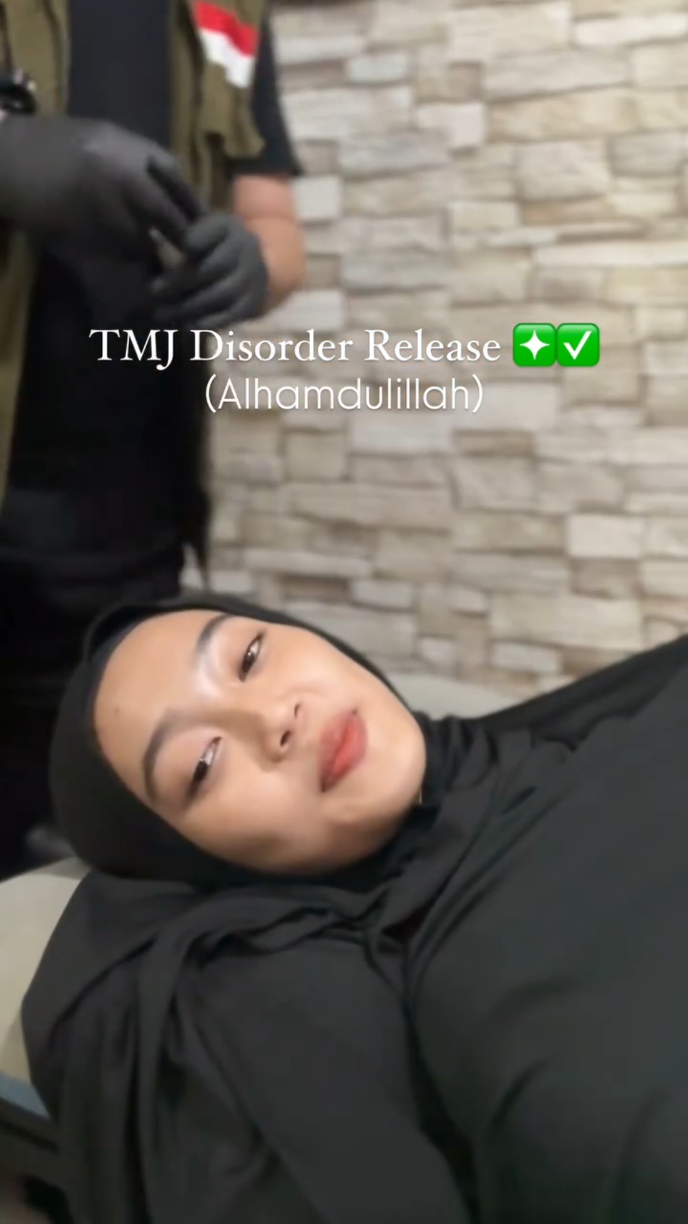 Alhamdulillah ❤️ #tmj #tmjdisorder #tmjtreatment #rahangbunyi #rahangsakit #kretektulang #kretekbekasi 