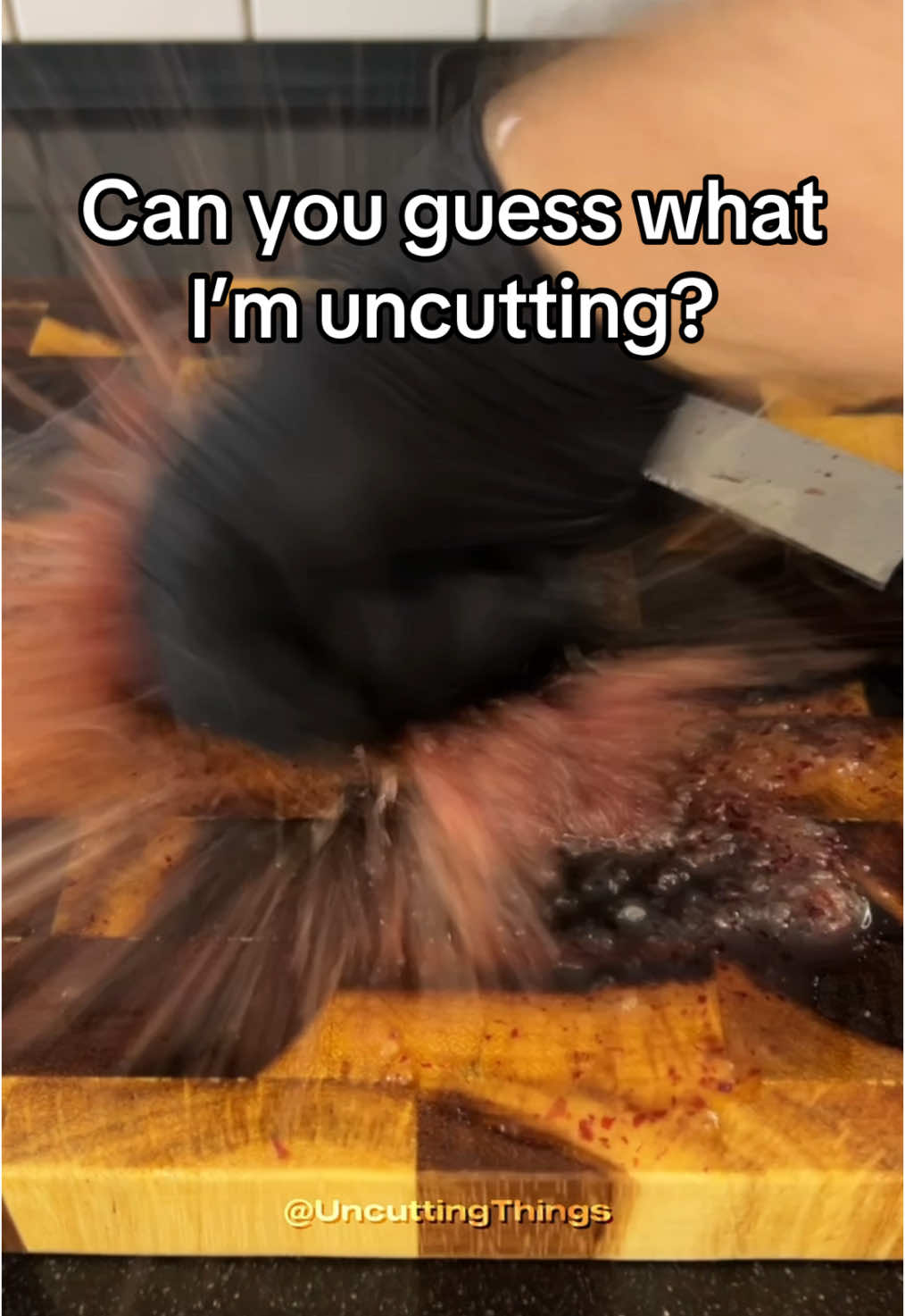 Day 41: At what time did you guess what I‘m uncutting? 🔪 #guesswhat #satisfyingvideo #Inverted #foodcutting #relaxing #challange #game #fyp 