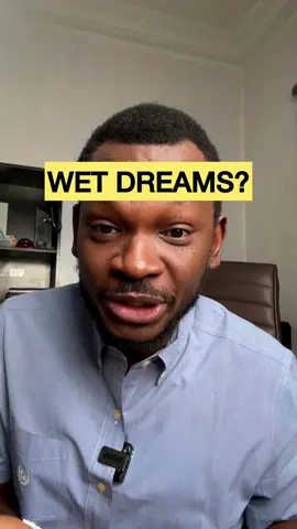 👉🏿 Why guys release in their dreams!