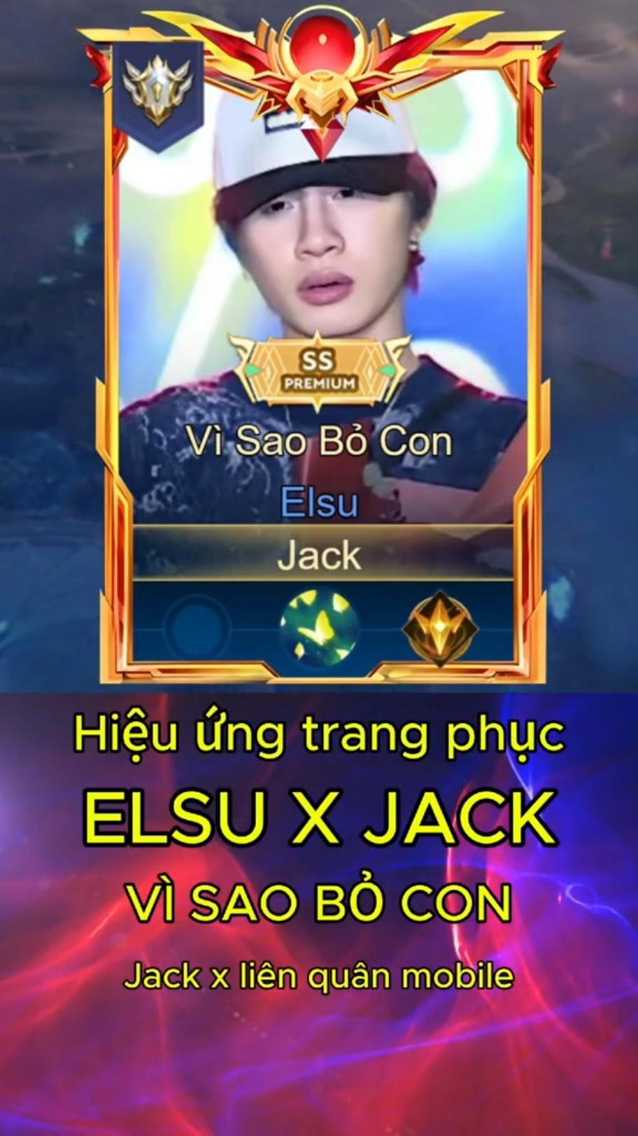 Full hiệu ứng skin hợp tác Jack x liên quân mobile #lienquan #lienquanmobile_garena #jack #j97 #fyp #visaobocon