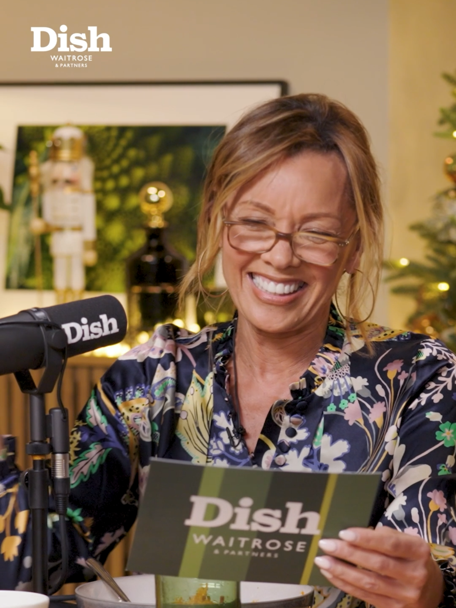 Iconic lines from an icon  #vanessawilliams #dishpodcast #angelahartnett #nickgrimshaw @nickgrimshaw @waitrose @officialvanessawilliams