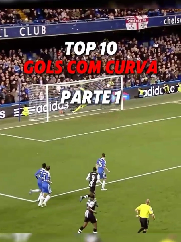 Top 10 gols com curva, parte 1! 😳😱 #gol  #futebol  #fyp #footballtiktok 