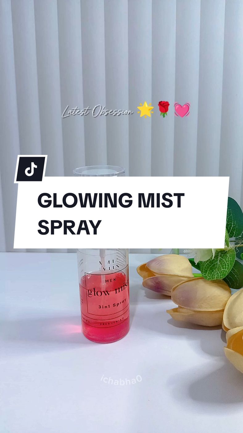 tengok tu dah nak habis , bukan saja glowing but dia hydrating kn kulit yaa 🥹😍 #mek #mekkosmetik2 #mekglowmist #mekglowmistbykosmetik #glowmist #glowmistspray #mistspray #glowing #cosmetics #fyp 