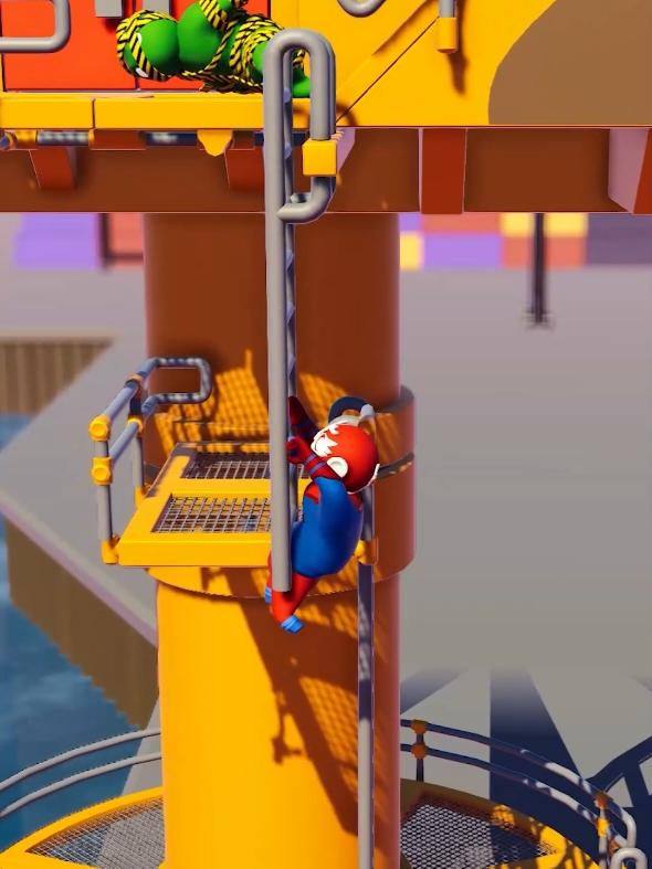 CRANE IS OUT GUYS 🔥🗣️ #gangbeasts #gaming #spiderman #mysterio #marvel #fyp #foryoupage #fypage #epic #viral #newupdate #wakeup #pinkpeopledontwanthair #crane #newmap #gangbeastsnewmap #itsout #news #awesome 