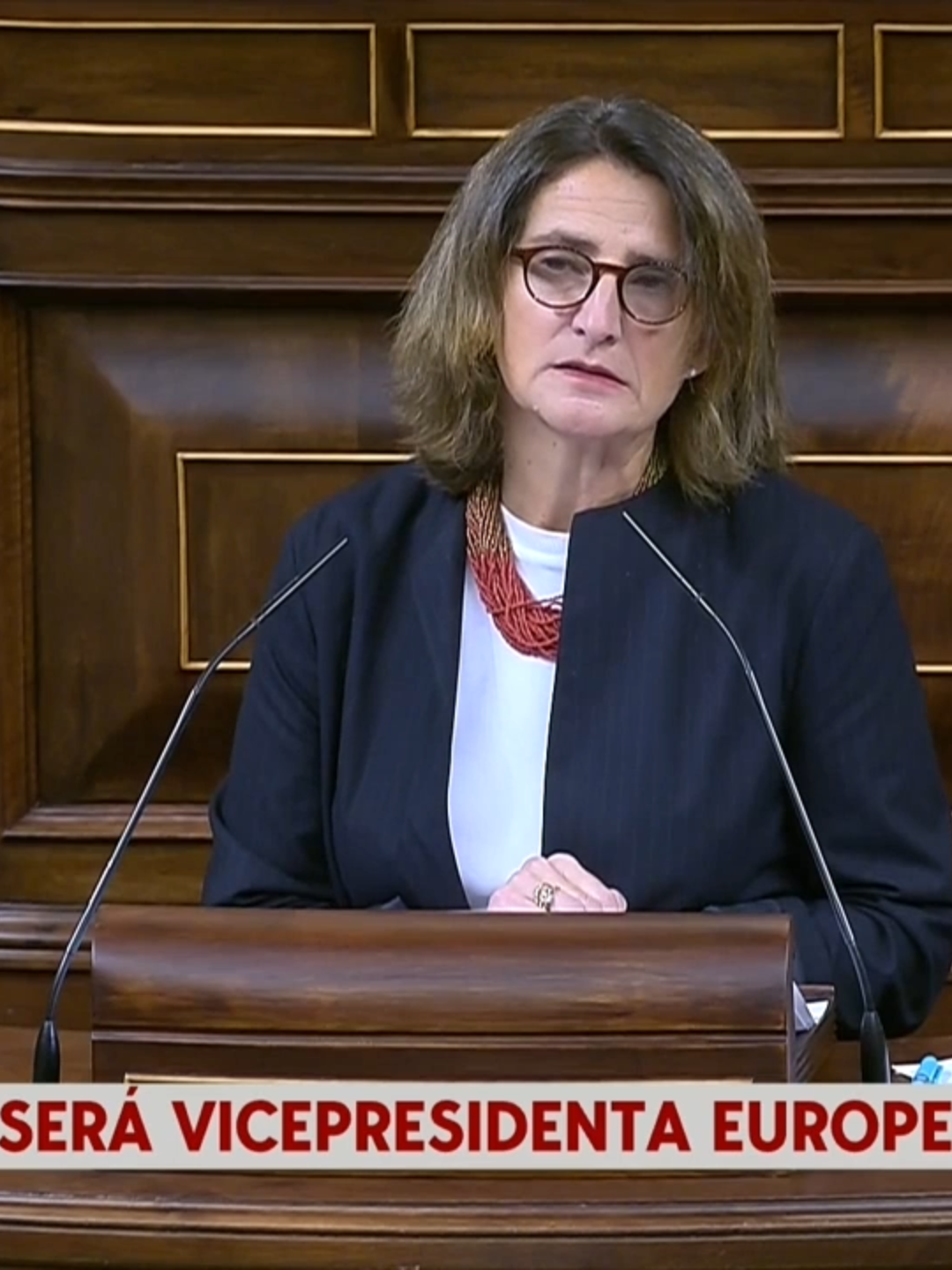 Teresa Ribera será vicepresidenta de la Comisión Europea con el voto en contra del Partido Popular Español #noticiascuatro #noticias #news #noticiastiktok