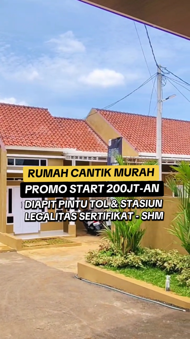 RUMAH CANTIK MURAH | PROMO START 200JT-AN | DIAPIT TOL DAN STASIUN | LEGALITAS SERTIFIKAT-SHM JANGAN SAMPAI KEHABISAN, SEGERA VISIT LOKASINYA DAN AMANKAN UNITNYA INFO SURVEY, HUBUNGI SEGERA ADMIN KAMI DENGAN KLIK LINK YANG ADA DI BIO PROFIL KAMI  TERIMAKASIH  JANGAN LUPA FOLLOW, LIKE & SHARE VT NYA YA #rumah  #rumahmurah  #rumahmurahdepok  #rumahmodernminimalis  #rumahcantik  #rumahminimalis  #rumahdepok  #rumahdekatpusatkota  #rumahdekat #rumahmurahdekatstasiun  #rumahmurahdekatkota  #rekomendasirumah  #rekomendasirumahdepok  #rumahstartegis  #rumahcluster  #rumahclusterdepok  #rumahcash  #rumahcashdepok  #rumahcashdepokkota  #rumahmurahsawangan  #rumahcashmurah  #rumahcashsawangan  #rumahsawangandepok  #rumahselatanjakarta  #rumahdekattoldepok  #rumahdekattoldesari  #rumahdekattoldesaridepok_  #rumahdekattolsawangan  #rumahdekatjakarta  #rumahdekatjaksel  #rumahdekattangsel  #kangyana_property