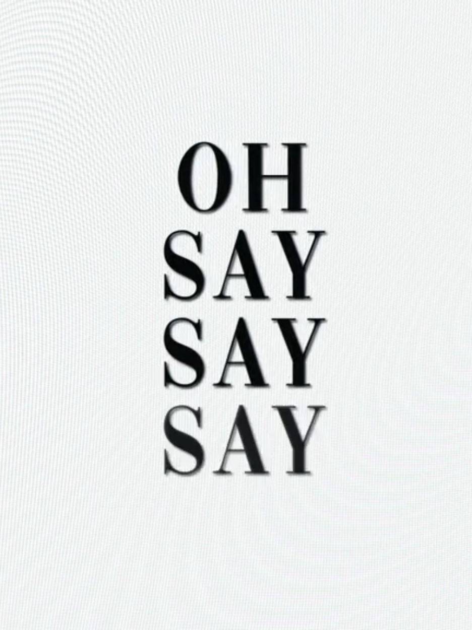 oh say, say, say, say  #nicolyricss #lyrics #fyp 