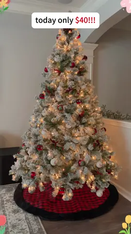 Last Day of the salel! Click link above to grab yours while they're on sale! Seriously stunning! #christmas #christmastree #flocked #flockedchristmastree #giftforher #pinkchristmastree ##TikTokShop##bluechristmastree#falldeaisforyou #lights #christmasdecorating #tts #foryou 