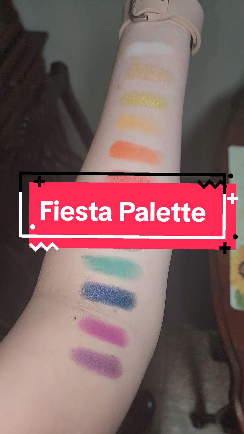@FB County Fiesta Palette is beautiful and very creamy! The colors all pop and look amazing switched! #fbcounty #fbcountyclothing #fbcountyfiestapalette #trend #trending #fyp #TikTokShopBlackFriday #TikTokShopCyberMonday #makeup #beautyfinds #beauty #BeautyReview #beautytutorial #swatches #swatching #tiktokshop 