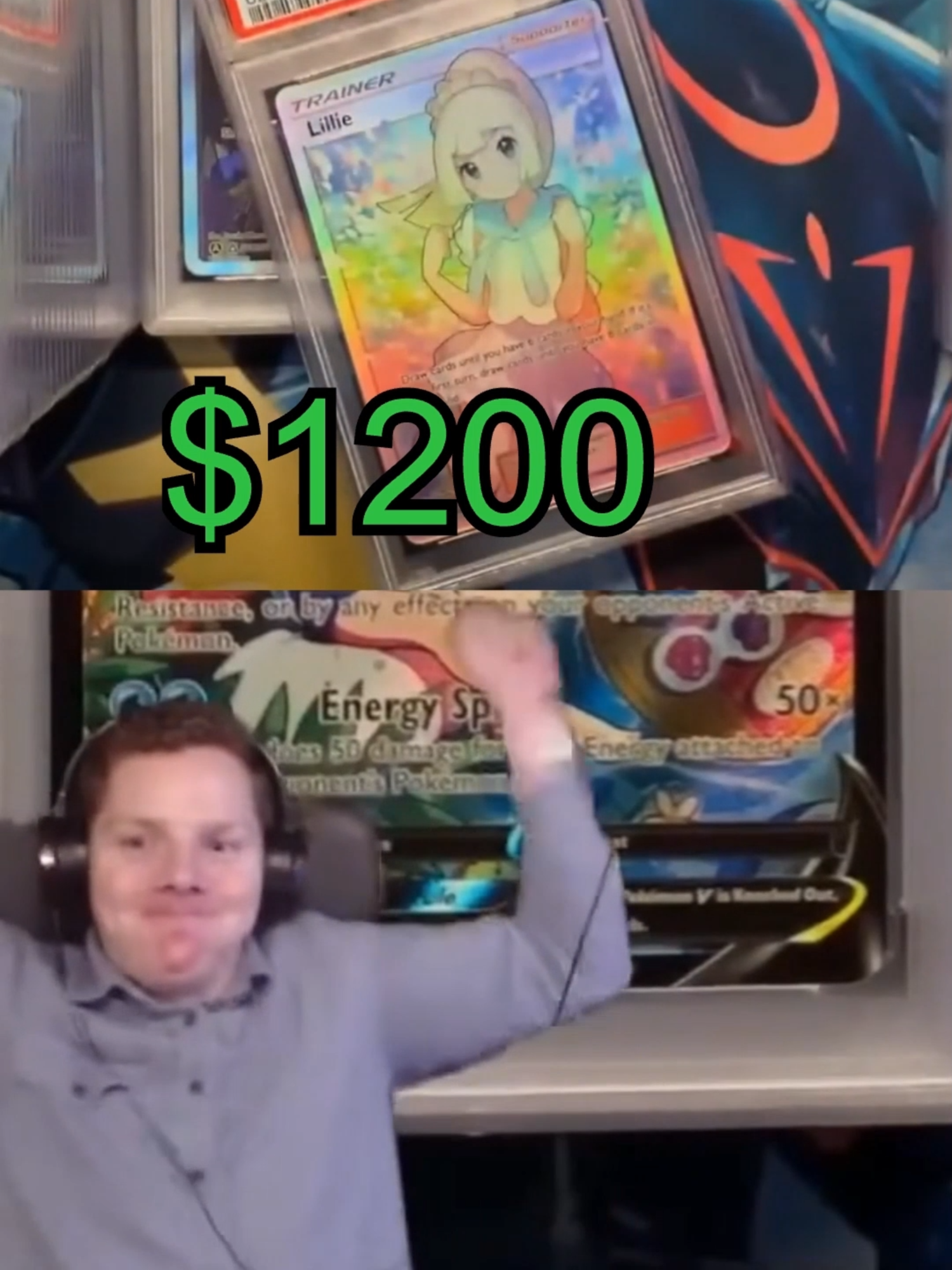 That is a BIG HIT | Pokemon Card Vendor POV #pokemon #pokemoncard #pokemoncards #charizard #pikachu #mew #mewtwo #hopecore #kindness #wholesome #wholesomeplottwist #pokemontiktok #pokemontcg #randomactsofkindness #collection #positivevibes #wholesomemoments #wholesometiktok #feelgood #heartwarming #inspiring