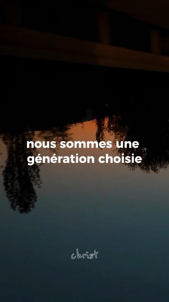 nous sommes les choisies de Dieu #tiktokchrétien #french #weareachosengeneration #traduction 