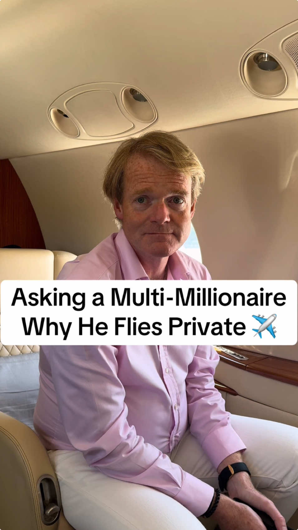 Asking A Multi-Millionaire Why He Flies Private ✈️ #moneytalks #financialfreedom #beyourownboss #investieren #millionairemindset #getrich #wealthymindset #wealthyminds #strategy #angelinvestor #richtips #privateinvestor #investingtips #investingtips #moneymindset #investingforbeginners #moneytips