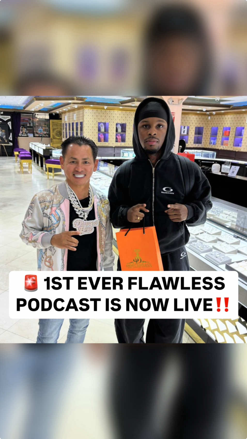 #PODCAST TAKEOVER 🫵🏻 Hosting My 1st Ever Podcast #FlawlessPod with Special Guest @Toosii 🗣️💎 We talk about AI, Music Industry, Fatherhood, and more….CLICK THE LINK IN MY STORY FOR FULL PODCAST ‼️ #DiamondBoyz @TheClosetHTX #toosii #johnnydang #podcast #musicindustry #fypシ 