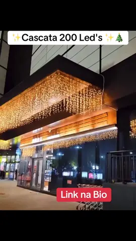 Cascata 200 Led's 220v/110v 8 Funções ou Fixo 5 M Natal para festas e decoração 200Cascata. Quer o link do produto? Comente “QUERO” que envio link por direct. ##achadinhossupersales##luzesnatal##cascataled##cascatanatalina##piscapisca