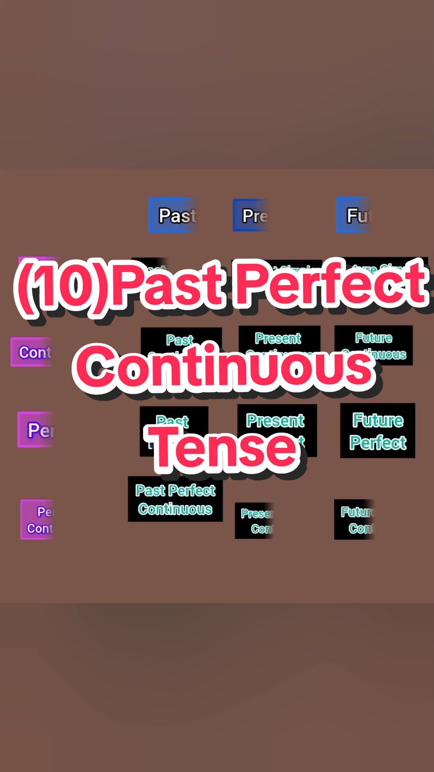 (10)Past Perfect Continuous Tense အပိုင်း(၃၀) #speakingenglish #reading #writingpatterns #englishlanguage #learnenglishwithme #writing #Basicenglish #englishforbeginners #speaking #basicenglish @Htet Engledge Sharing 