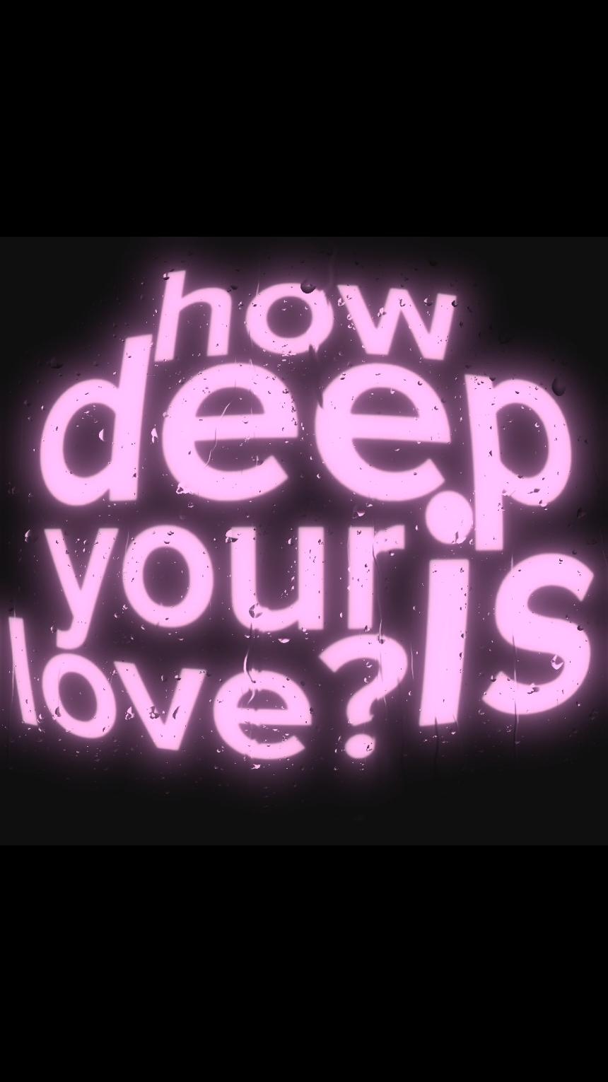 How deep is your love? #howdeepisyourlove#calvinharris#lyrics #musicvibes #fyp #viral #foryou #explore 