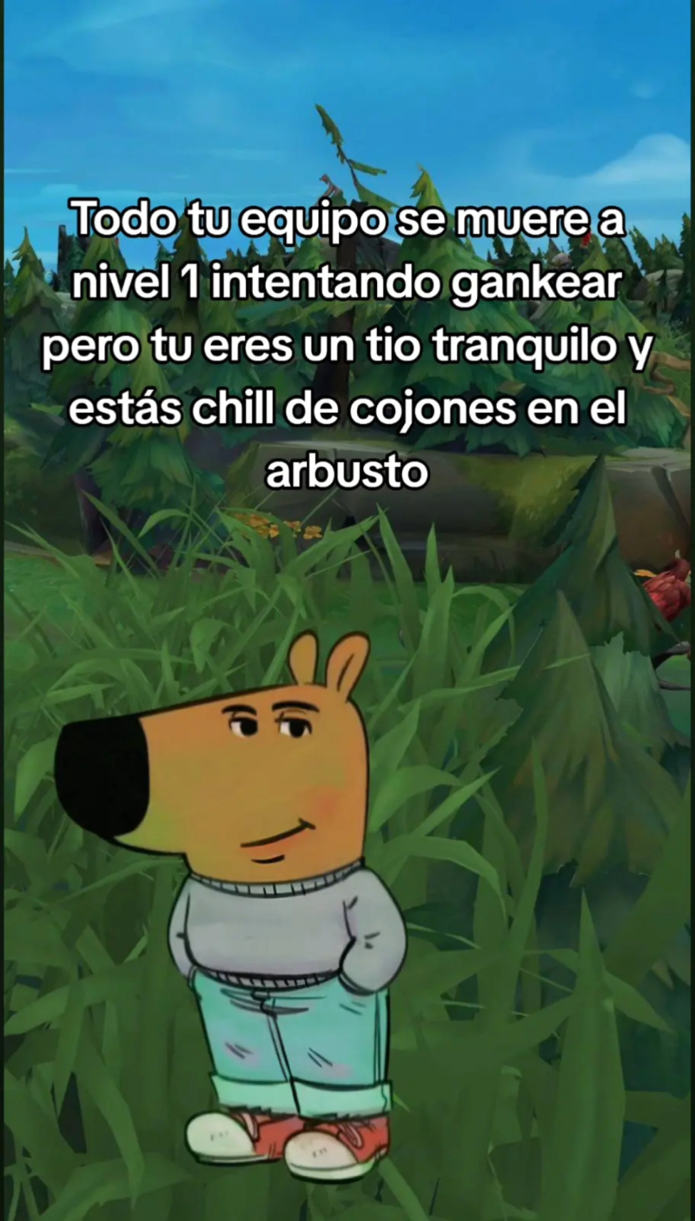 Al 15 FF y reporto a todos, pero siempre de Chill gente 🤙 #leagueoflegends #humor #meme #gamingentiktok #viral #chill 