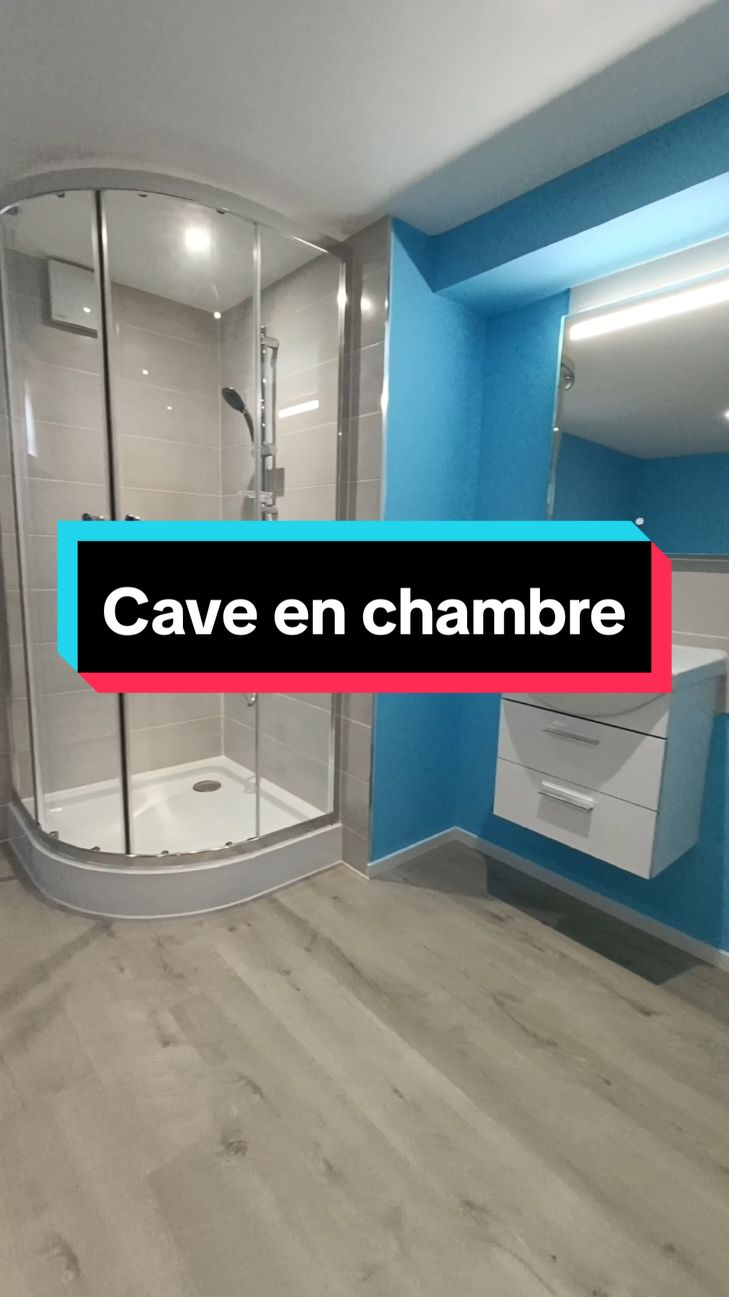 Cave en chambre d'ado ▶️ Aménager son garage ou sa cave De quoi rendre cette jeune fille heureuse 👌🏼 @titi cedric  #max_att #renovation #chantier #extension #avantapres #CapCut 