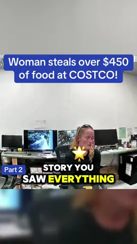 Woman steals over $450 of food at COSTCO! #cops #copsoftiktok #police #policeofficer #foryoupage 